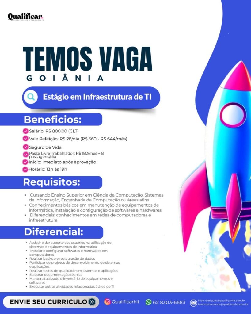 ESTAGIO INFRAESTRUTURA 